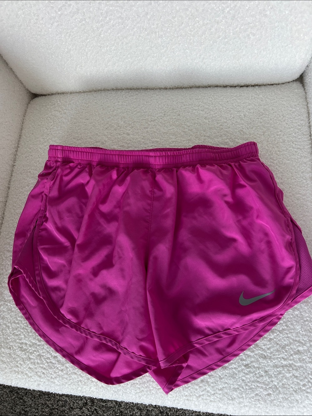 Nike Women's Magenta Athletic Running Shorts